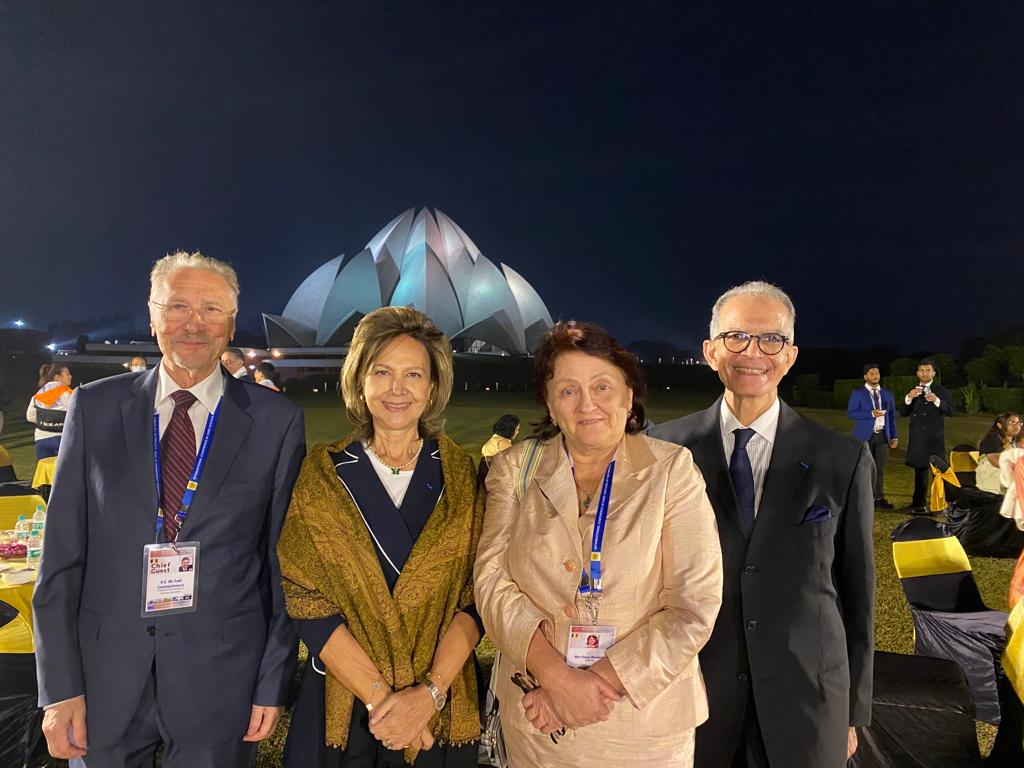 Președintele Constantinescu, aniversare in India