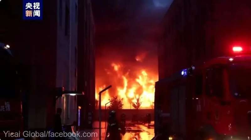 Incendiu uriaș: 36 de morţi