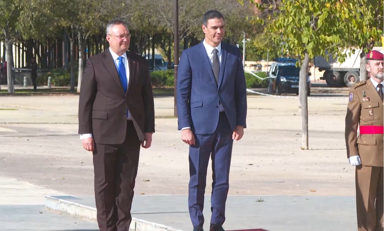Premierul Ciucă, la muncă în Spania