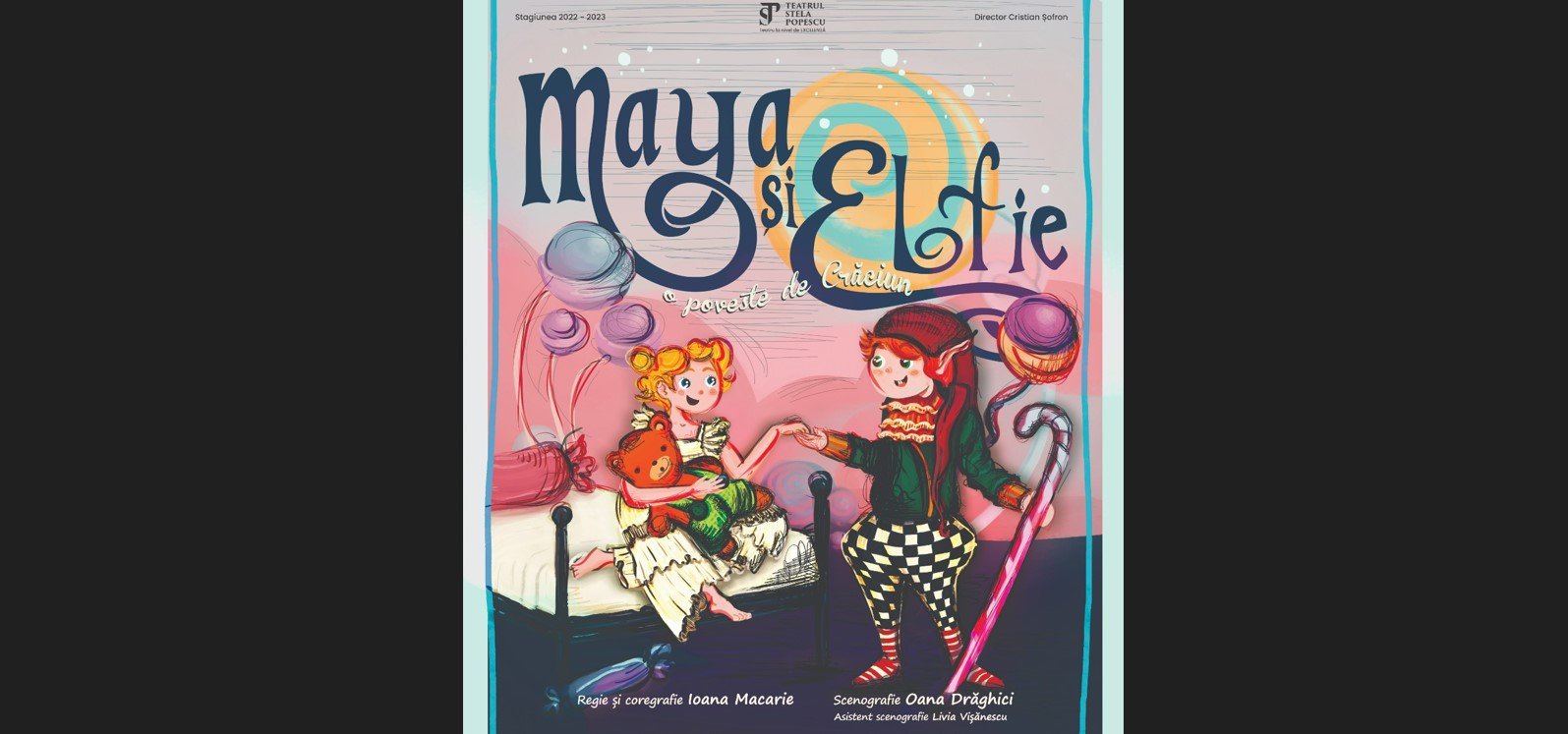 Cu Maya si Elfie la Teatrul Stela Popescu