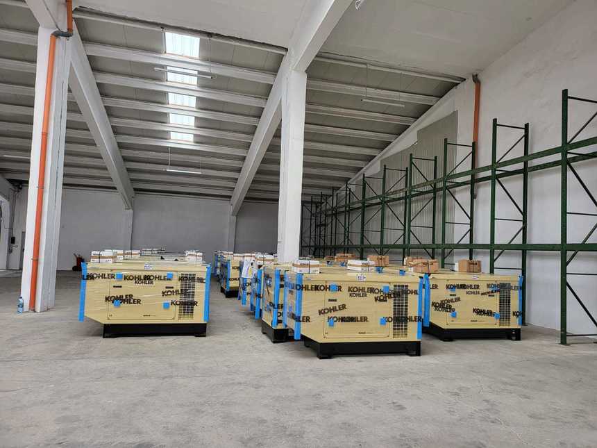 Generatoare pentru Ucraina trec mai întâi prin România