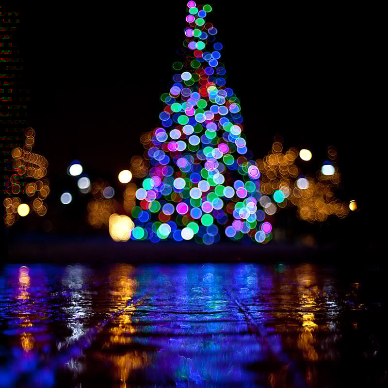 Crăciun ploios și simplu