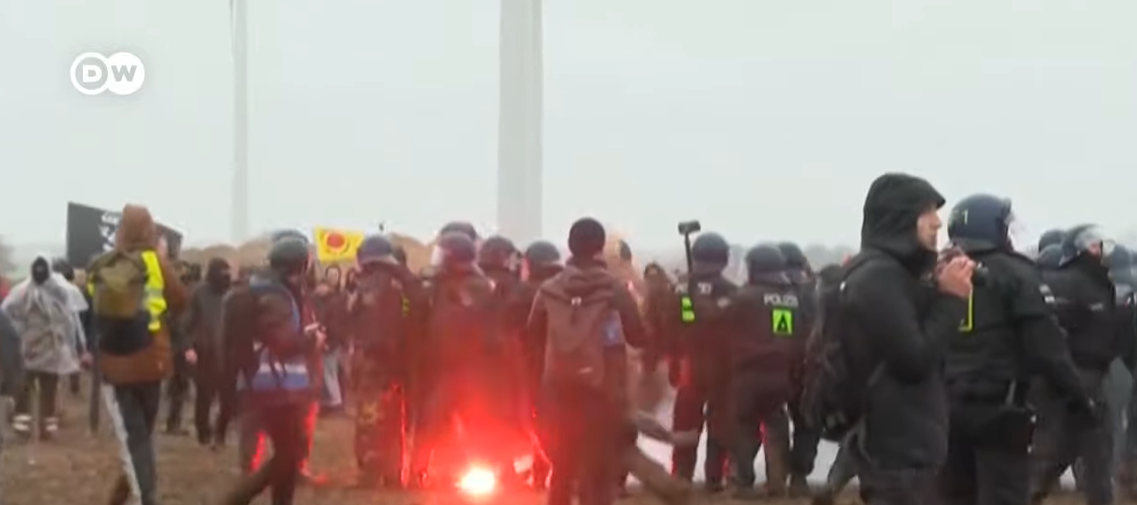 (VIDEO) Bătălia de la Lutzerath, Germania