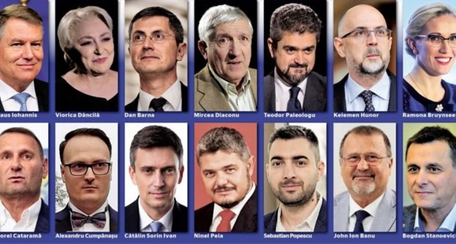 În Primul Tur la Prezidențiale, în 2024: Bufnilă, Ciolacu, Marga, Ciolos, Barna, CTP