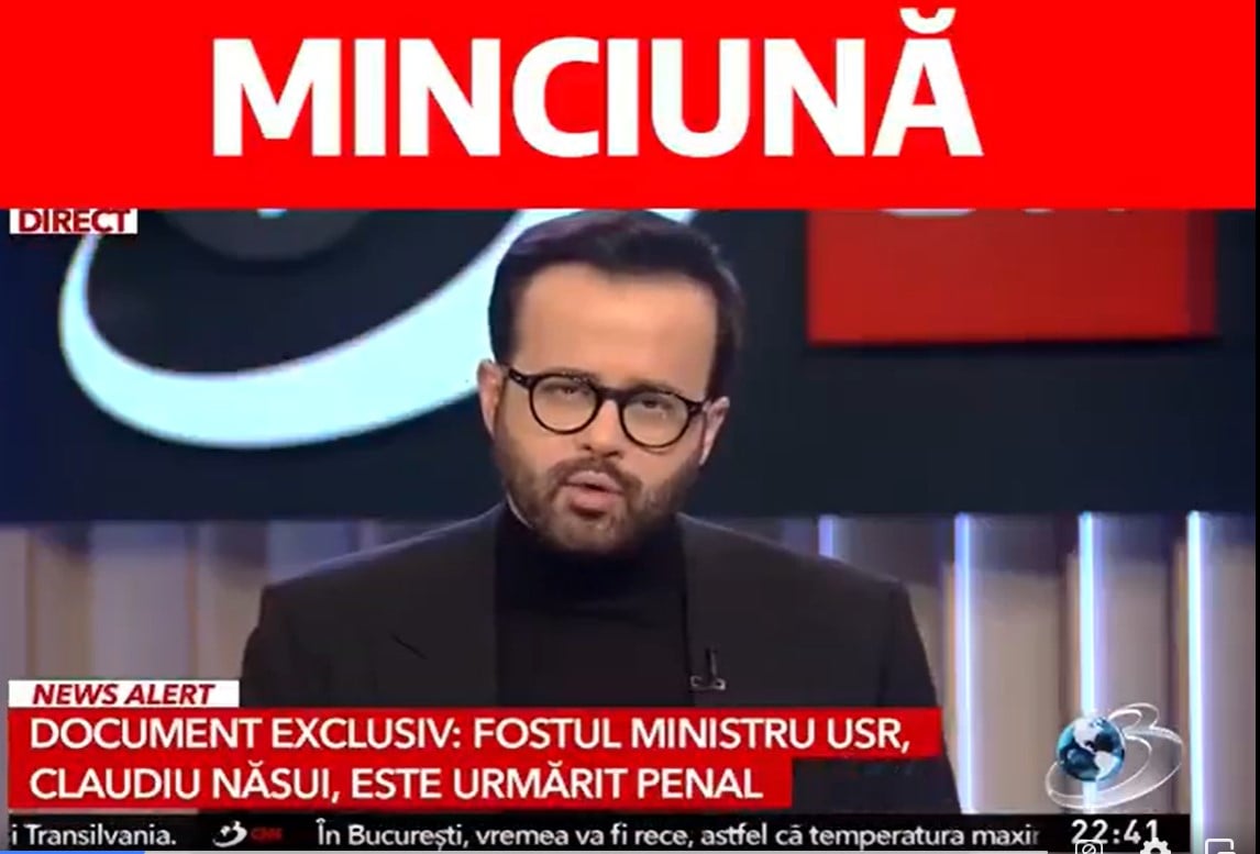 Claudiu Năsui dă în judecată Antena 3