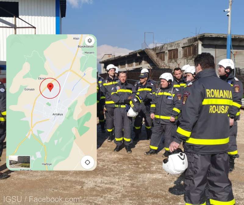 Echipa românească în Turcia: Doi salvați, copilul a murit