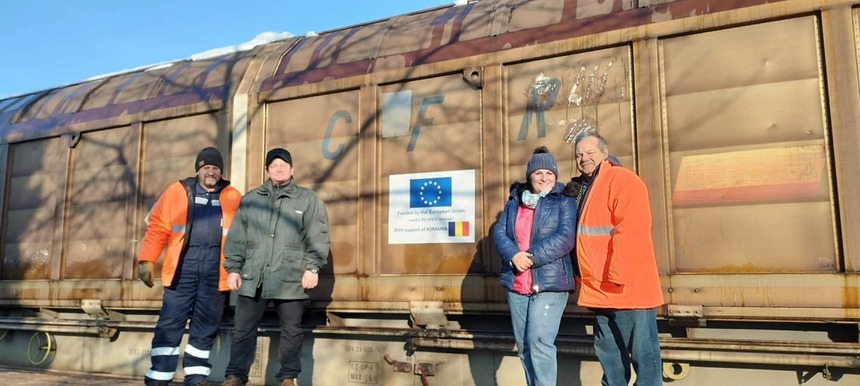 CFR Marfă, implicată în sprijinirea turcilor