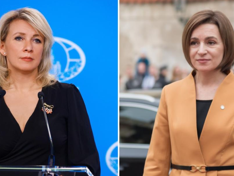 Zaharova: Republica Moldova se închină la complicii români