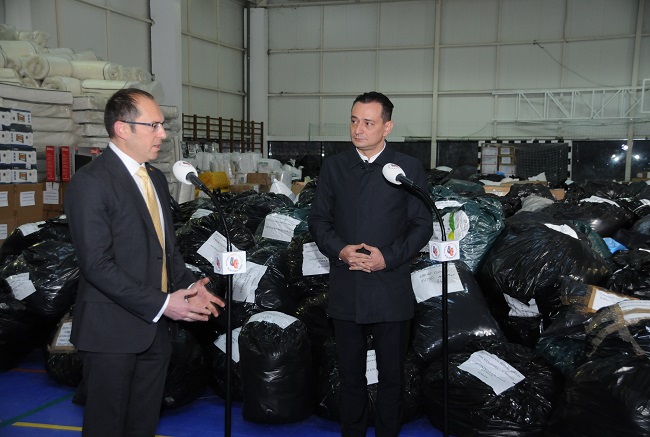 Camioanele Sectorului 4 au plecat către Turcia