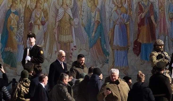Joe Biden, la Kiev. Rusia a ridicat de la sol bombardierele strategice (VIDEO)