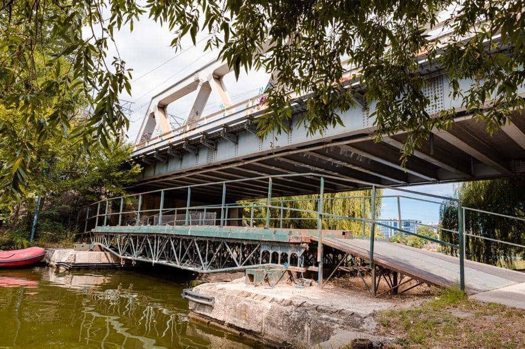 Pod nou în Herăstrău