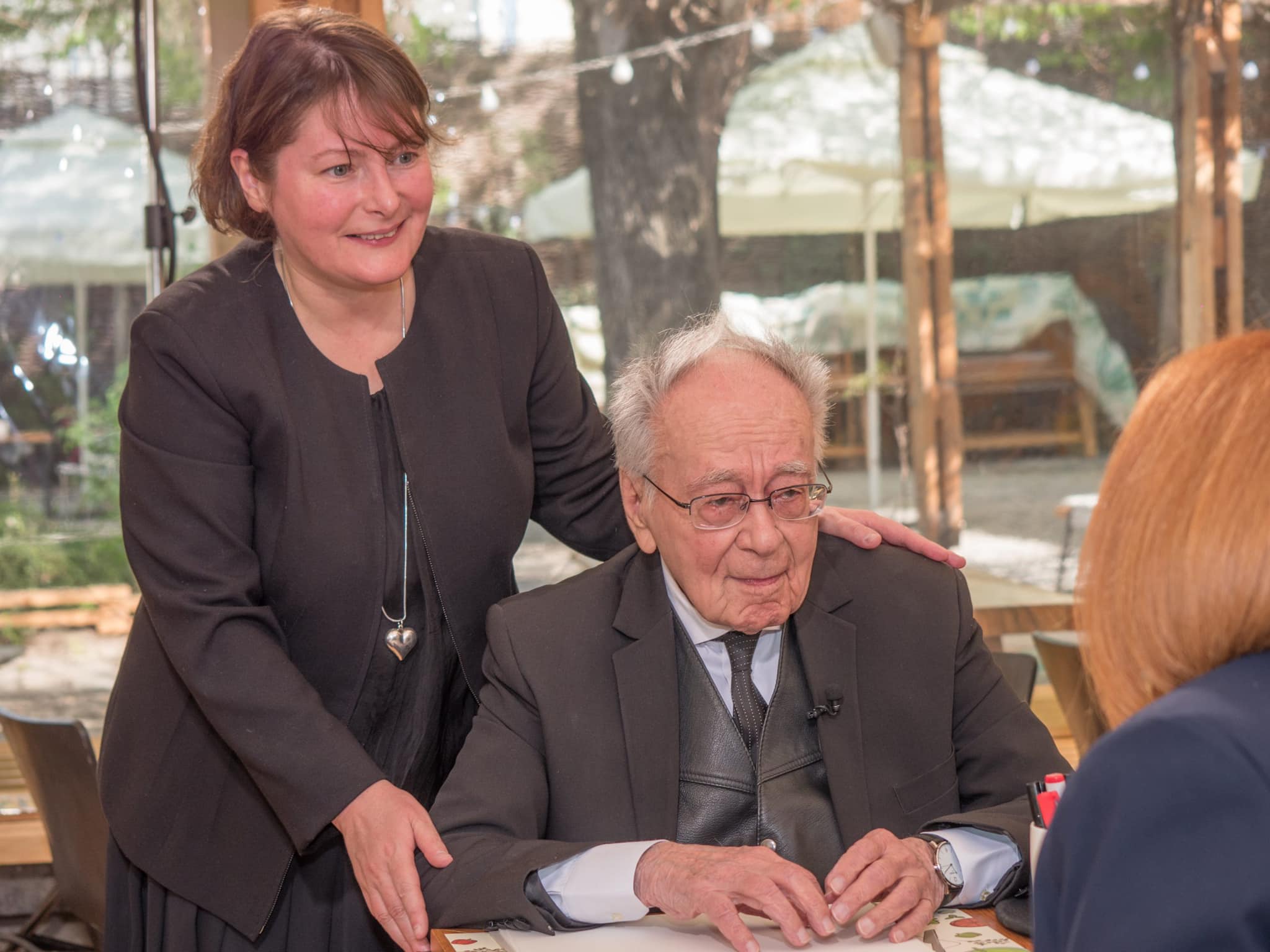 Soția lui Mihai Șora, război total cu fiul filosofului: „A minţit”