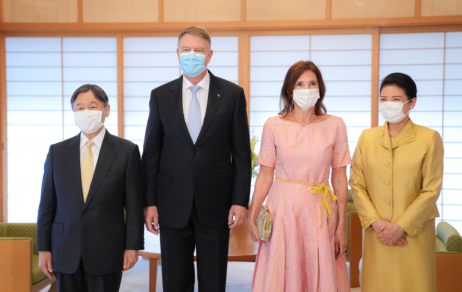 Carmen Iohannis, în fața Împăratului Japoniei