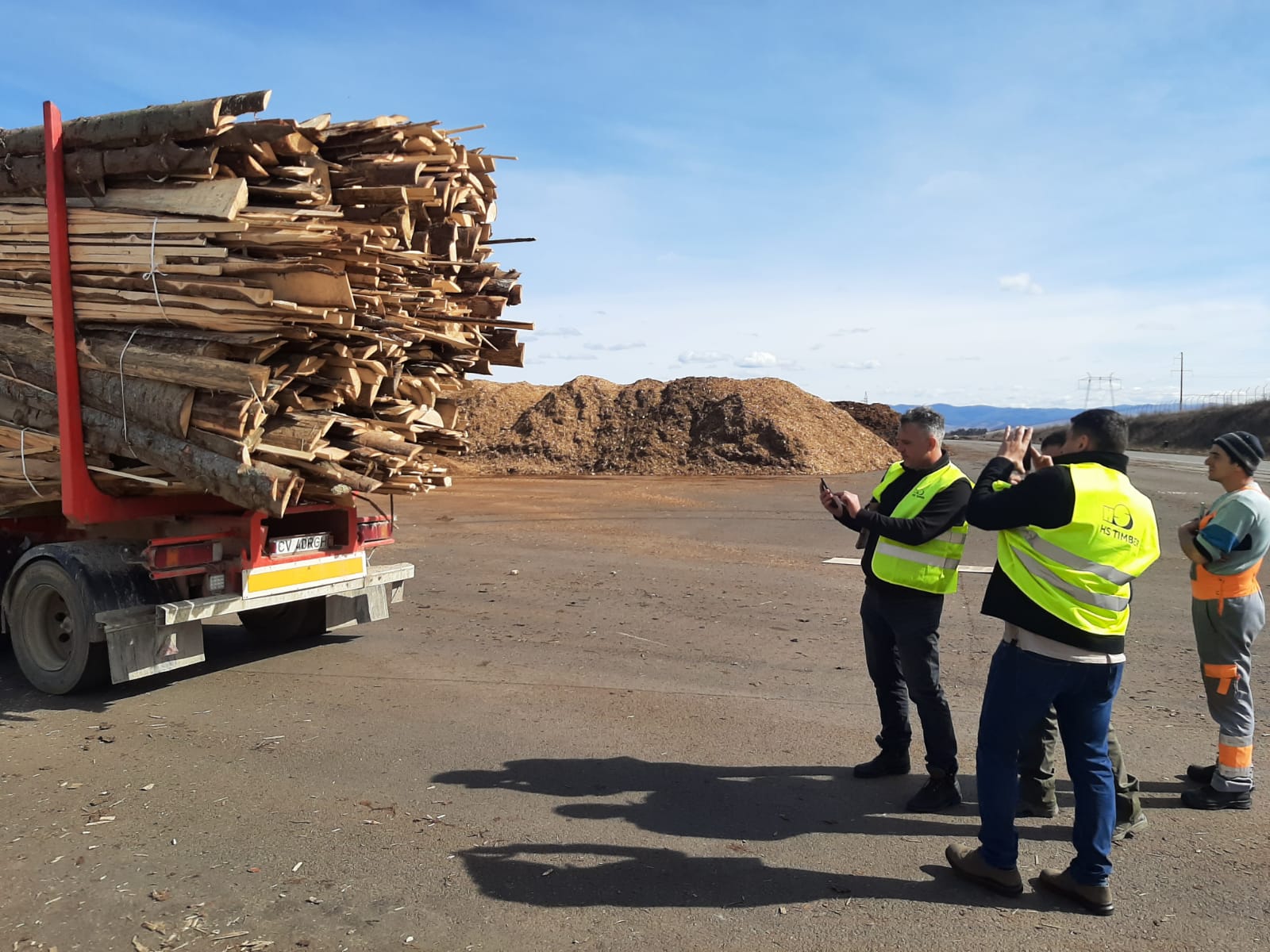 Parlamentarii AUR i-au prins cu lemnu’