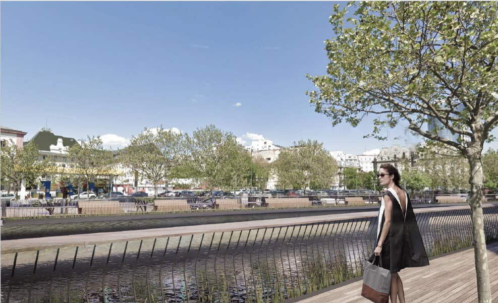 Nicușor Dan: Cheiul Dâmboviței va fi zonă pietonală