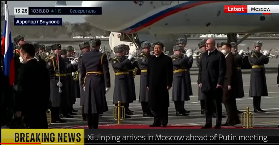 (VIDEO) Putin nu l-a întâmpinat pe Xi Jinping