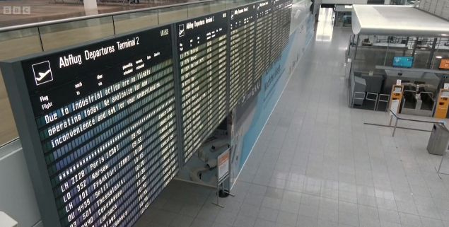 Germania, paralizată de greve. Milioane de oameni afectați