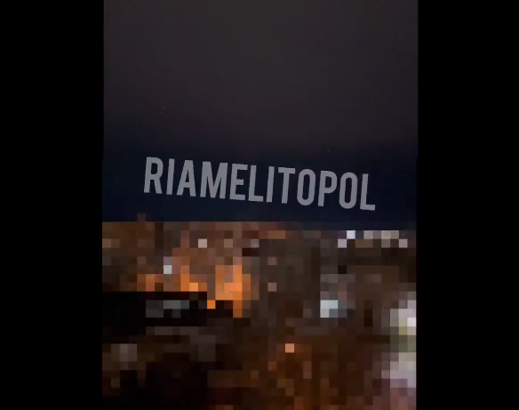 (VIDEO) Lovitură a ucrainenilor la Melitopol, controlat de ruși