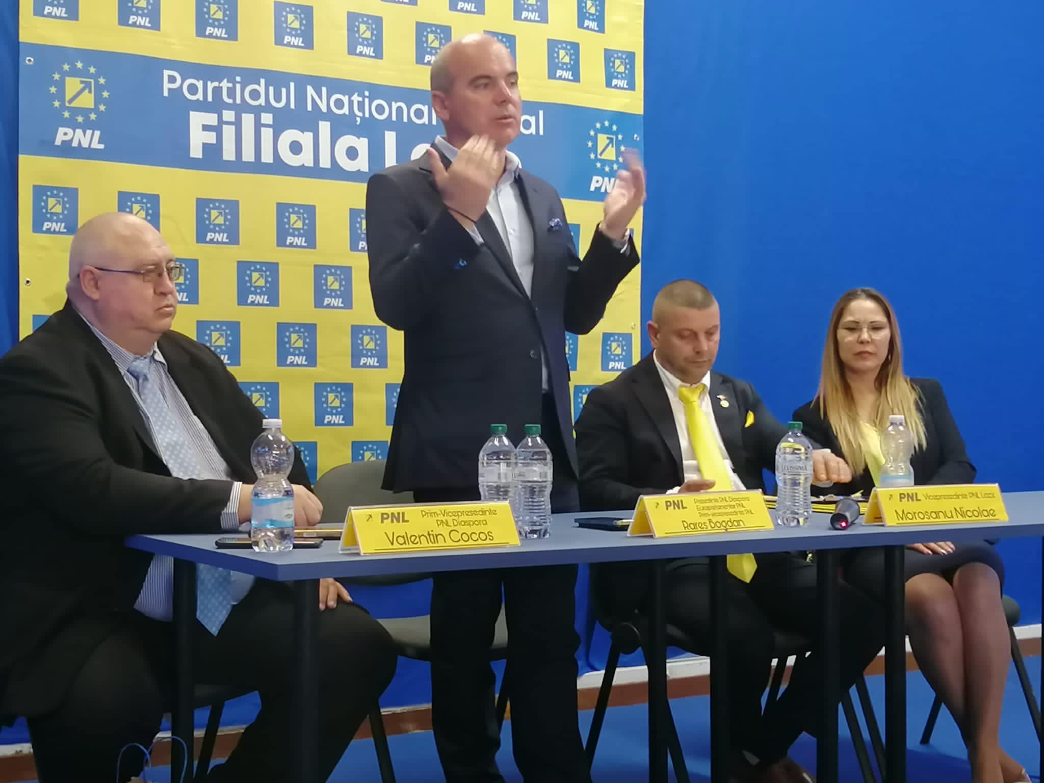 Rareş Bogdan votează împotrivă: „Este singura şansă a PNL”