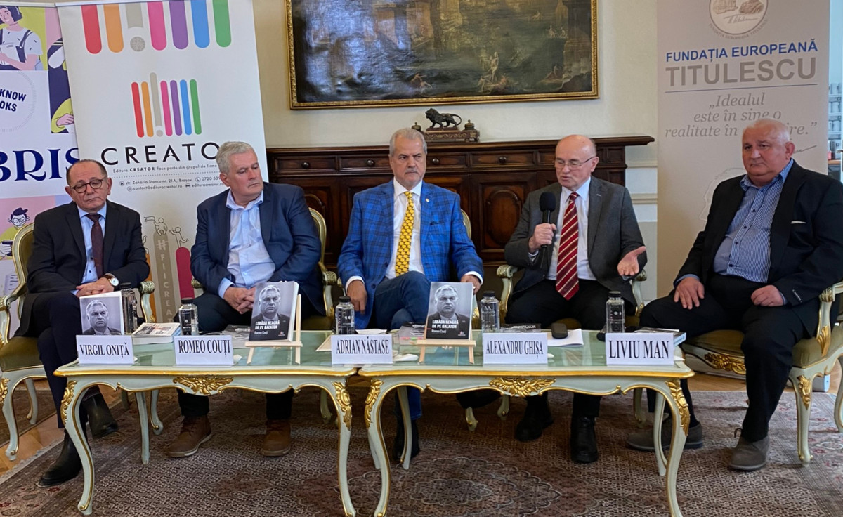 Volumul interzis „Lebăda neagră de pe Balaton”, lansat și în București