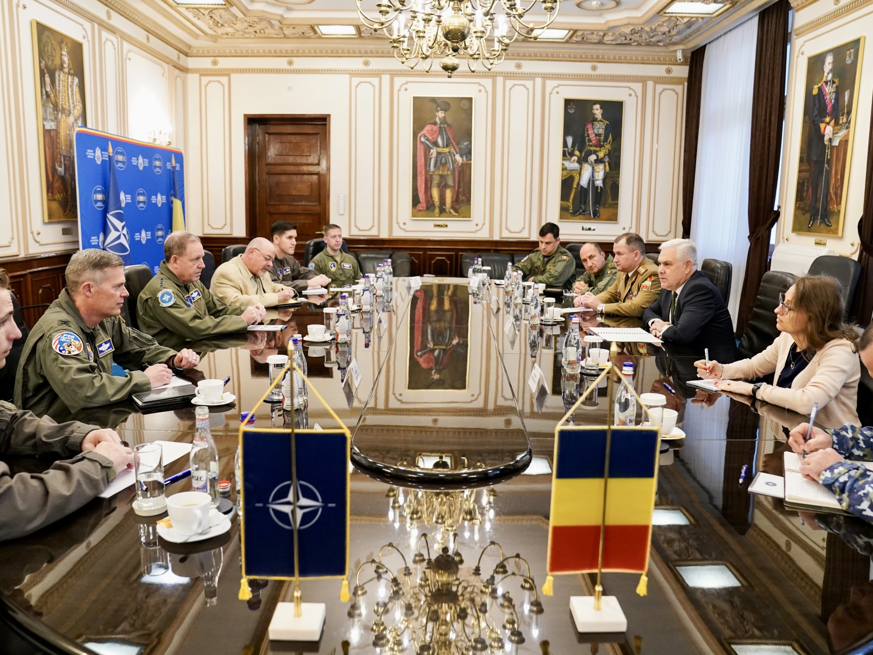 Un general american la București