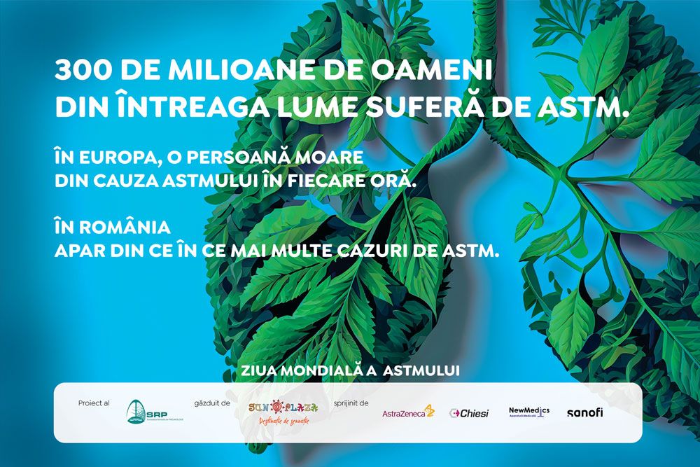 Spirometrii gratuite timp de trei zile în Sun Plaza