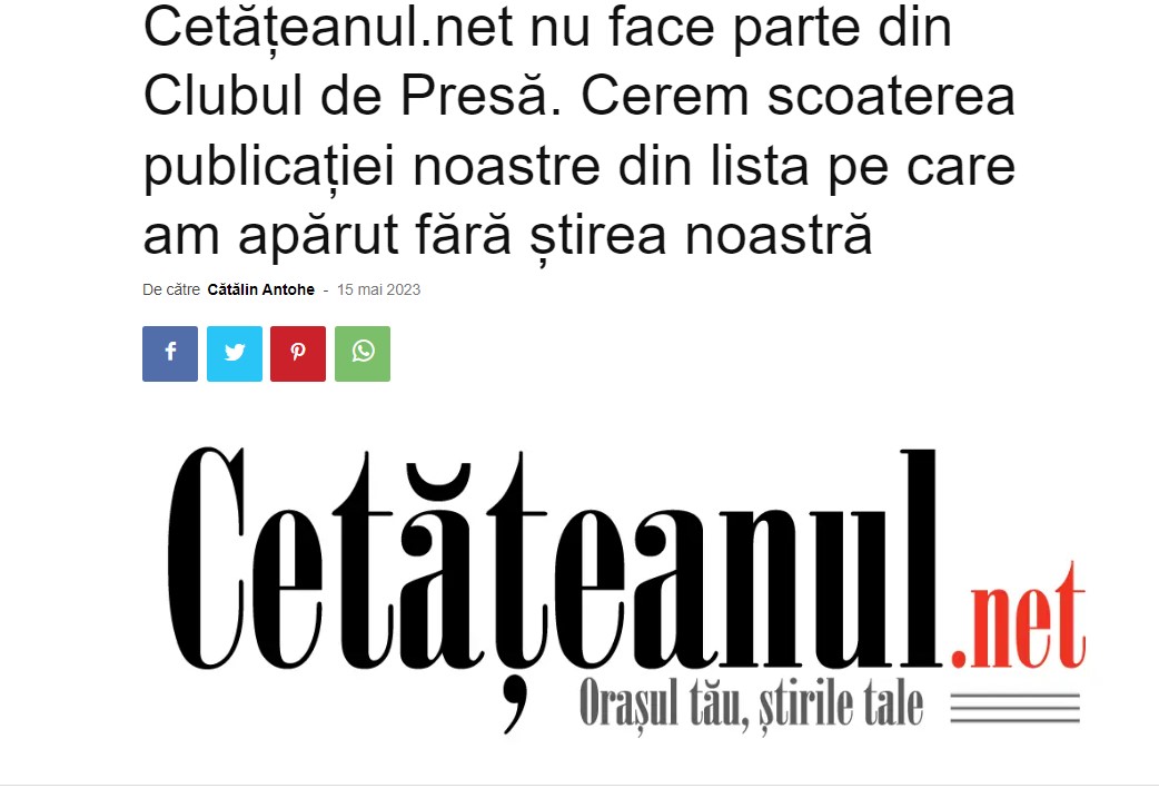 Uite clubul de presă, nu e clubul de presă!