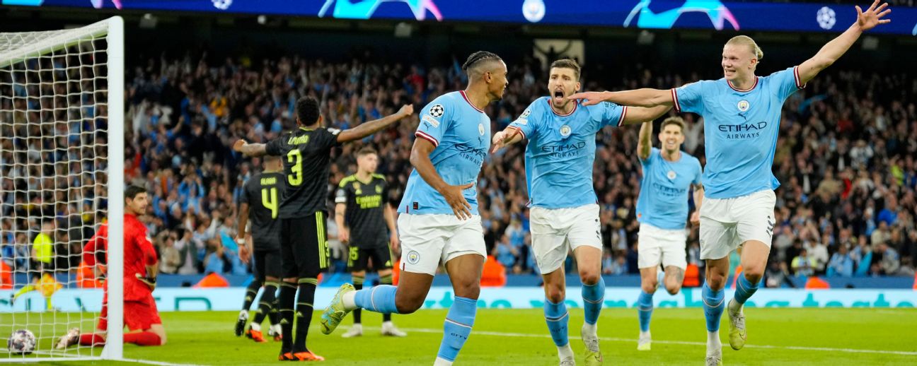 Manchester City, calificată în finala Ligii Campionilor