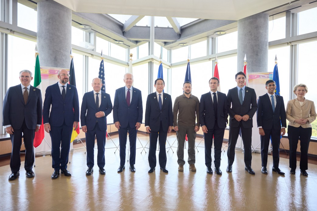MAE rus critică prezența lui Zelenski la summitul G7
