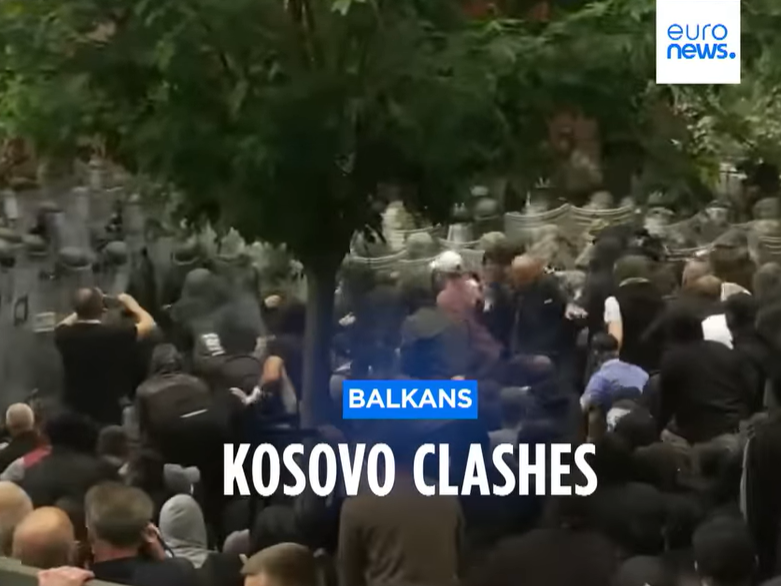 (VIDEO) Imagini cu violențele din Kosov