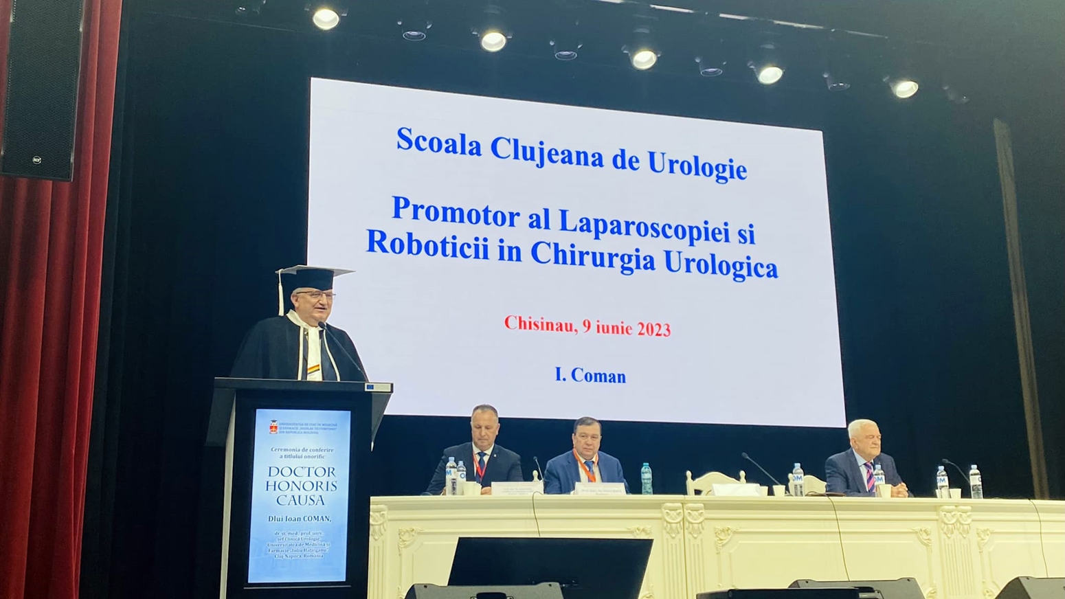 Ioan Coman, doctorul care a transformat școala clujeană de medicină, premiat de moldoveni