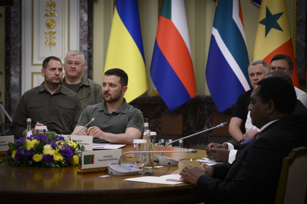 Răspuns categoric dat de Zelenski mediatorilor africani