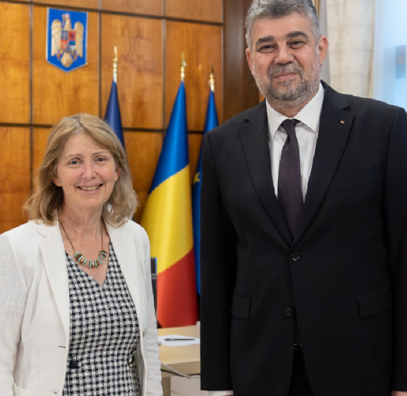 Premierul Ciolacu s-a întâlnit cu ambasadoarea SUA. Ce-a ieșit