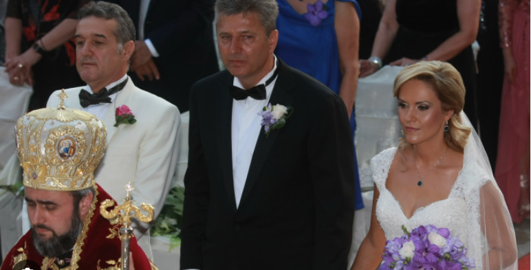 Nașul Becali și finul Pandele s-au spurcat, apoi s-au pupat