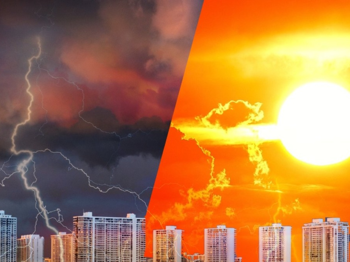 Vremea o ia razna? De la Cod galben de averse şi fulgere la caniculă – unde și când