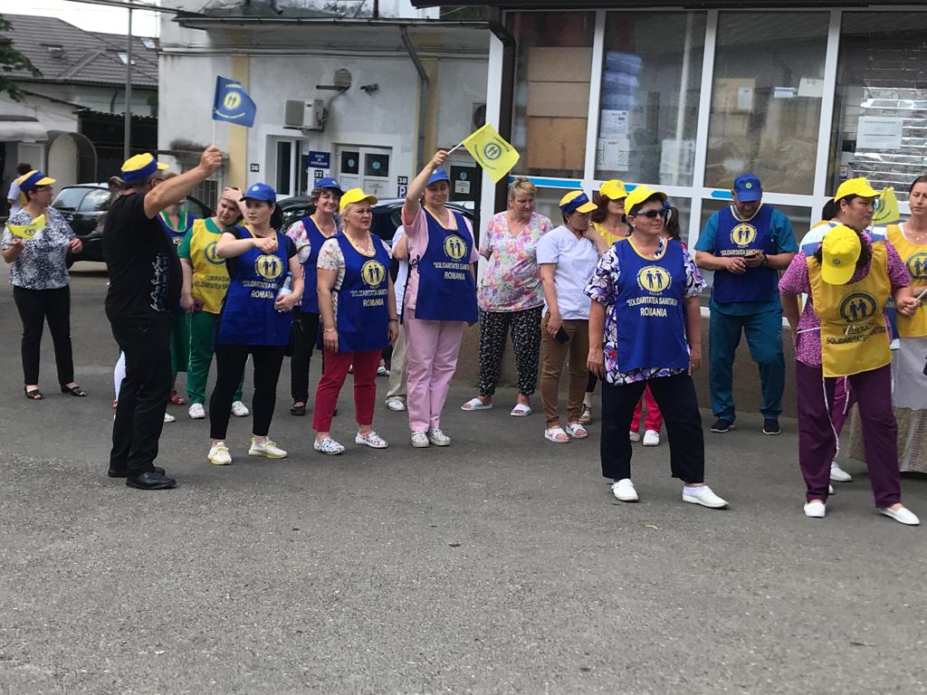 Protest în unitățile sanitare: „Ne sunt date firimituri”