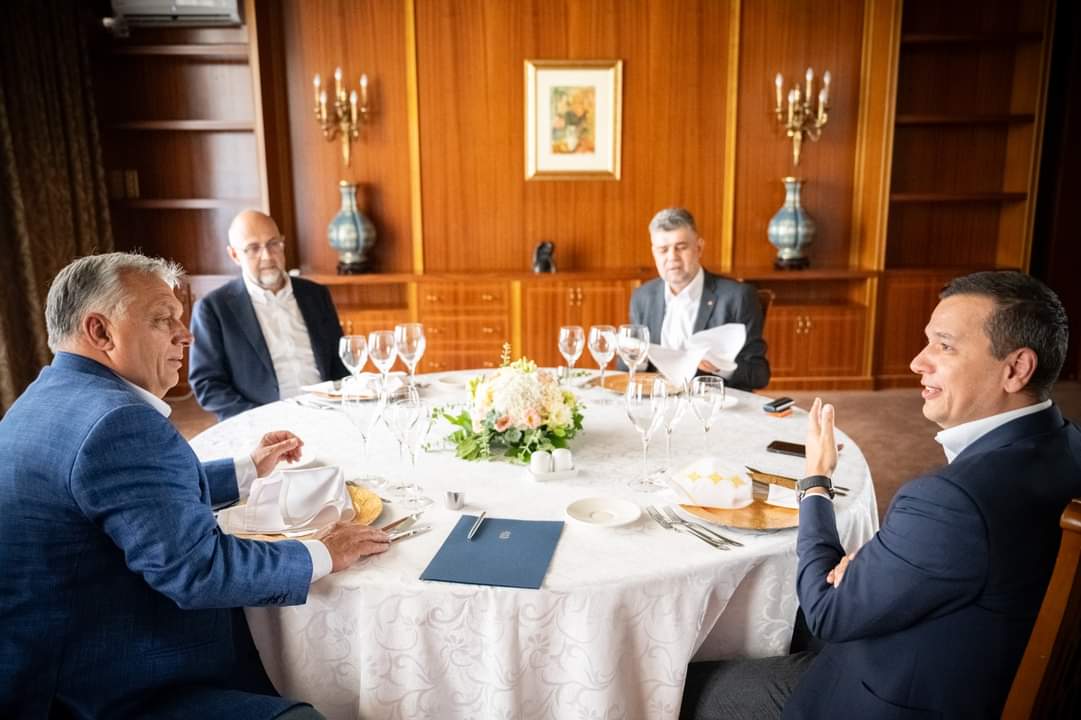 „Începutul unei frumoase prietenii”: Viktor Orban, prânz cu Ciolacu