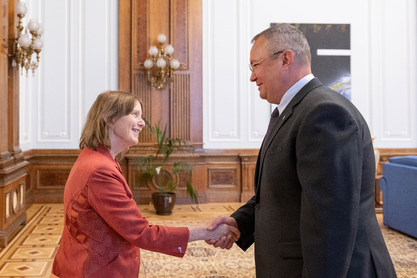 Ciucă, mesaj nou după întâlnirea cu ambasadoarea SUA