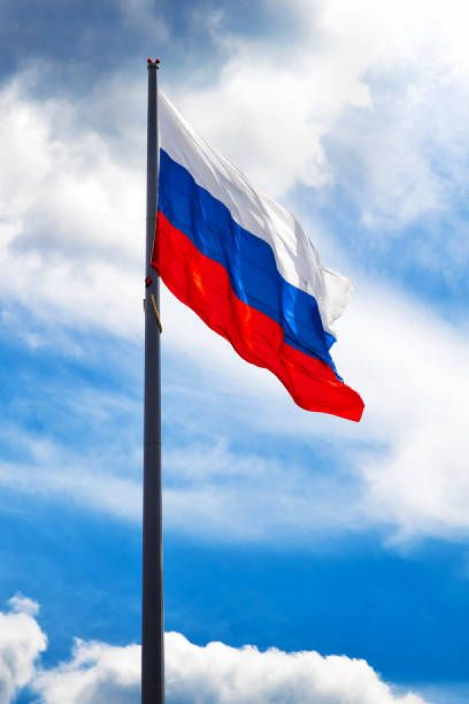Crește cererea de drapele rusești