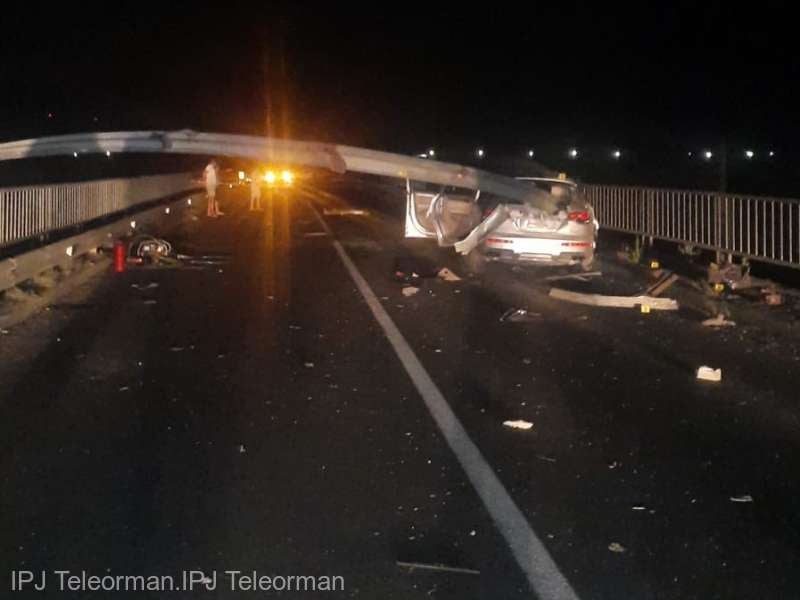 Accident rutier grav în Teleorman – A intrat prin geam