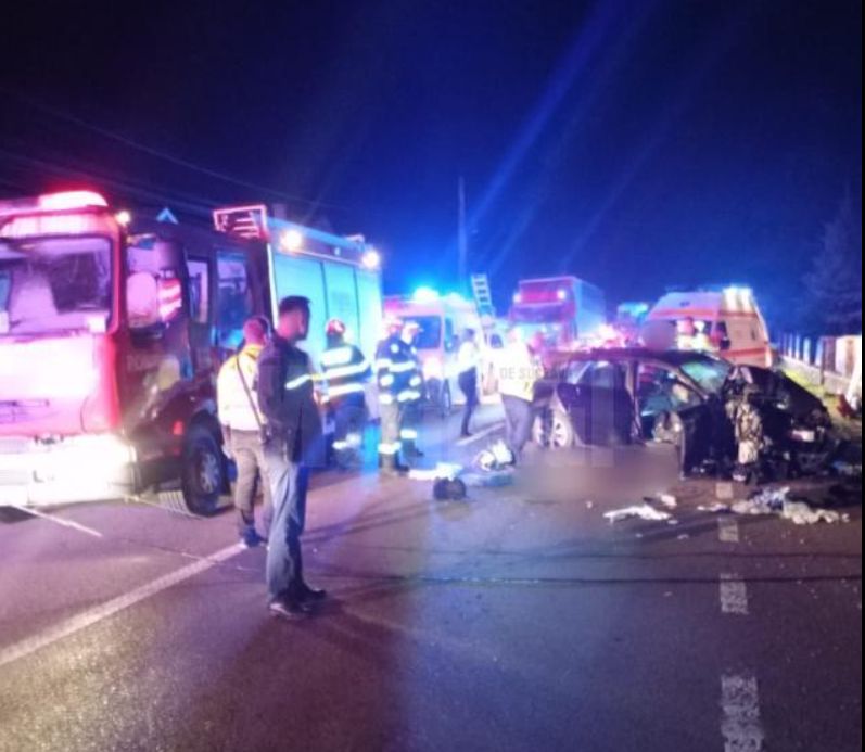 Grav accident de circulație în Suceava – Patru morți