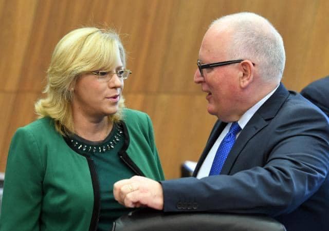 Corina Crețu, vorbe mari despre Frans Timmermans