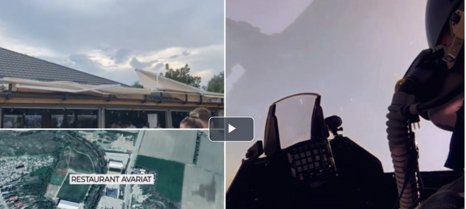 Au rămas fără acoperiș. Le-a luat F-16