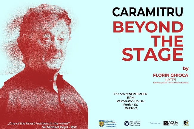 Ion Caramitru, comemorat la Dublin