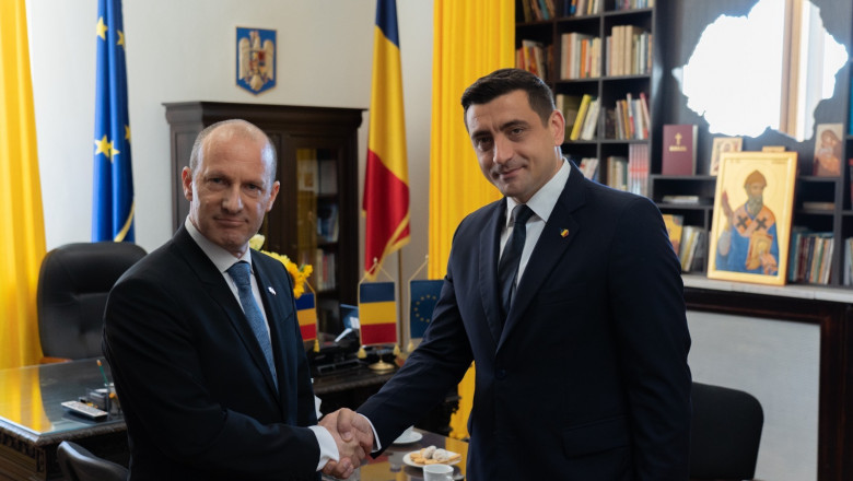 Jurământul lui George Simion în fața Israelului. Cineva s-a ofticat