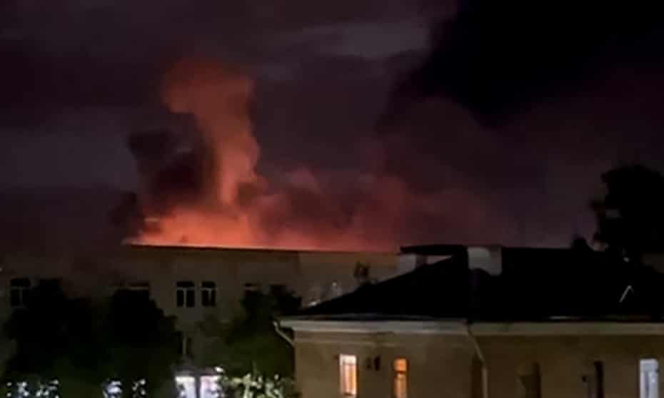 Cel mai amplu atac rusesc asupra Kievului, din primăvară