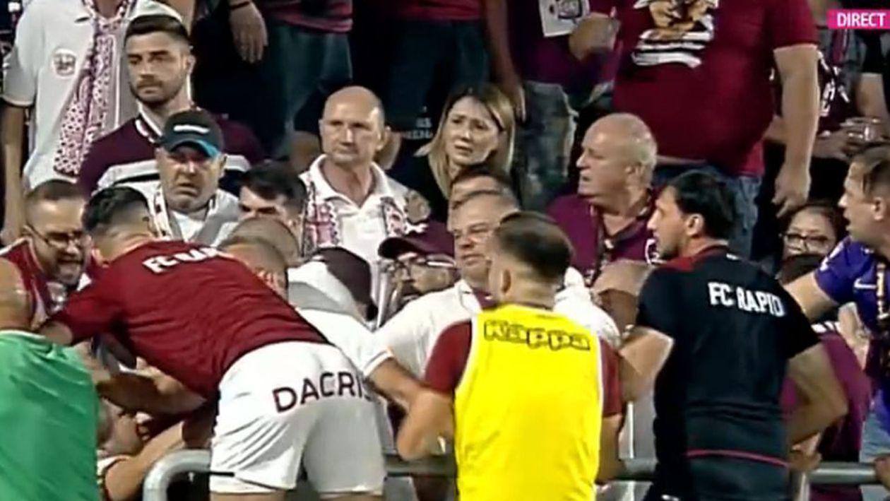 Părea că nu se mai termină. Bătaie în toată regula pe Stadionul Giulești