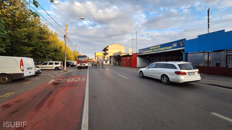 Alertă la o stație GPL din Capitală