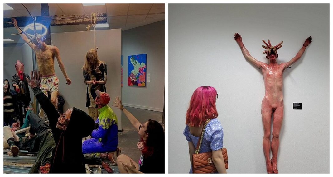 Blasfemie sub patronajul Ministerului Culturii (foto)