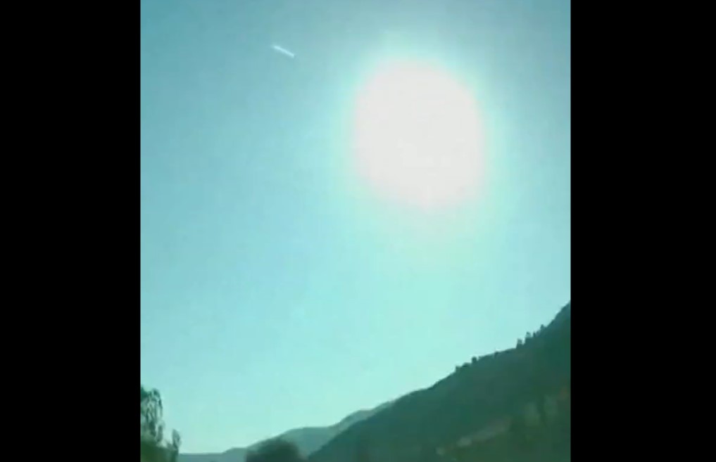 Meteorit pe cerul Turciei